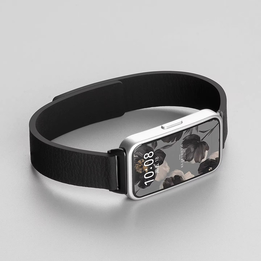 Huawei Uhrenarmband Silikon, Magnetisches Schlaufenarmband, Huawei Band 10 9 8 - Bild 2