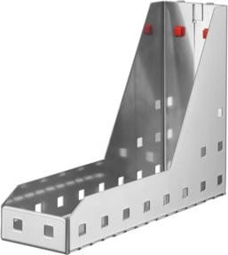 Kappes Ordnerhalter RasterPlan/ABAX in Alufarben, H: 31,0 cm, B: 8,5 cm, T: 22,0 cm - Bild 1