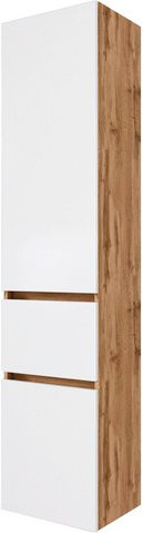 HELD MÖBEL Seitenschrank Lucca in Weiss, B/T/H: 40 x 35 x 180 cm - Bild 1
