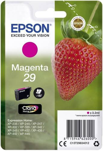Original Epson Tintenpatrone 29 Magenta C13T29834012 - Bild 1