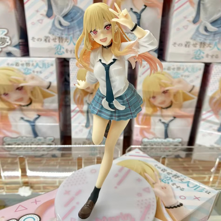 Bandai My Dress-Up Darling Kitagawa Marin Black Maid Outfit, Actionfigur - Bild 1