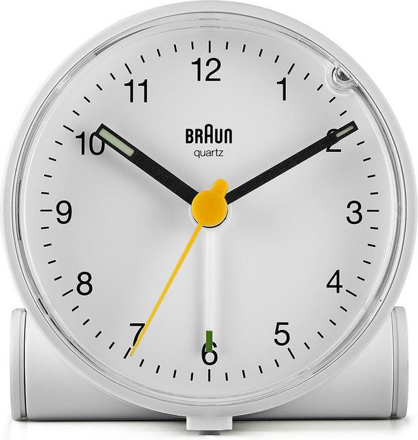 Braun BC01W Klassik Wecker in Weiß - Bild 1