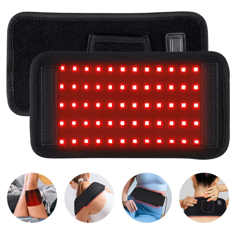 agdoad Nahinfrarotlichtmaschine für Ganzkörper, 660 nm, 850 nm, Unisex, Schwarz - Bild 7