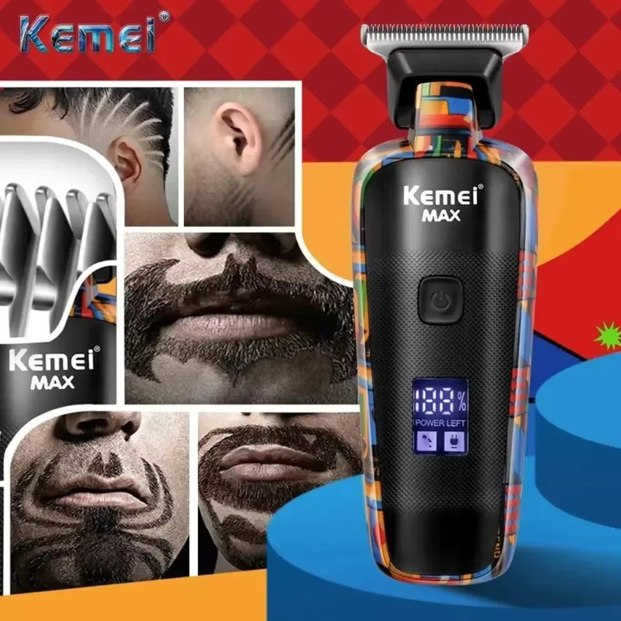 Kemei KM-658 Haarschneidemaschine, kabellos oder mit Kabel - Bild 4