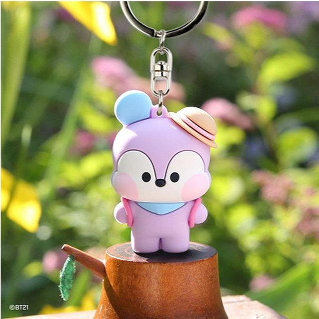 BT21 Schlüsselanhänger, Picknick-Version MANG, white, Unisex - Bild 1