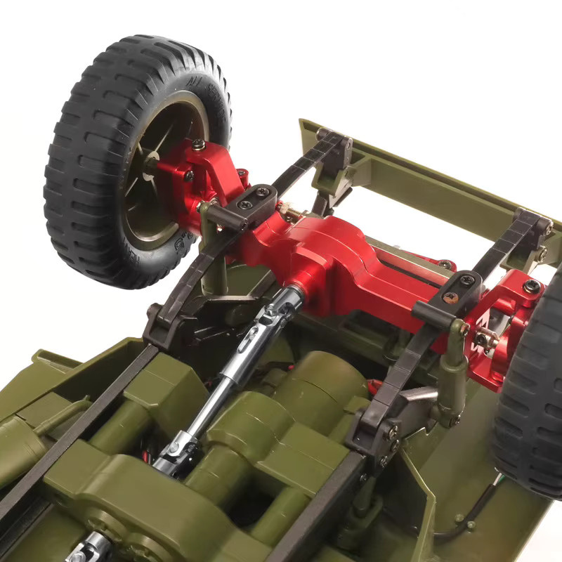 JJRC Willis Militärkarte Retro Jeep, Spielzeugteile, Maßstab 1:10, Zubehör - Bild 2