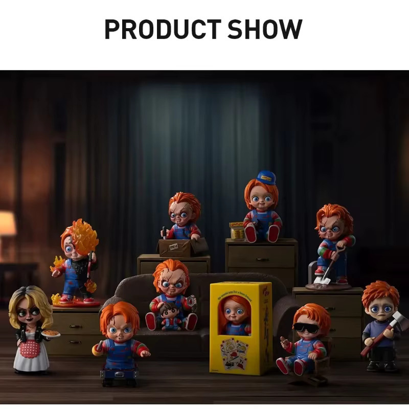 POPMART Chucky Halloween Blind Box Horror Figur als dekoratives Sammlerstück - Bild 4