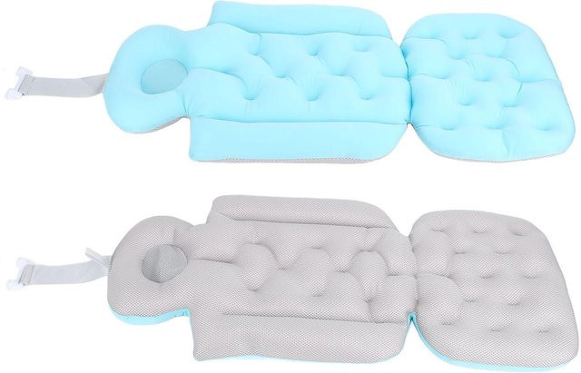Beauty2ZY Ganzkörper-Badewannenkissen für Erwachsene in Blau aus Polyester mit Nackenstütze - Bild 1