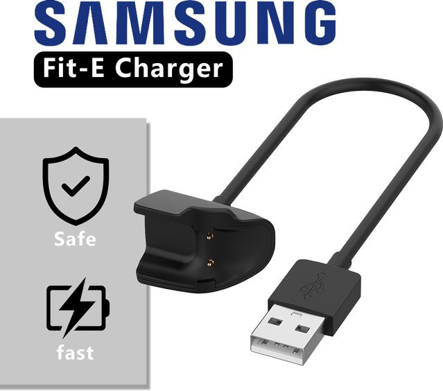 Samsung Ladegerät für Galaxy Fit-E SM-R375, Schwarz - Bild 1