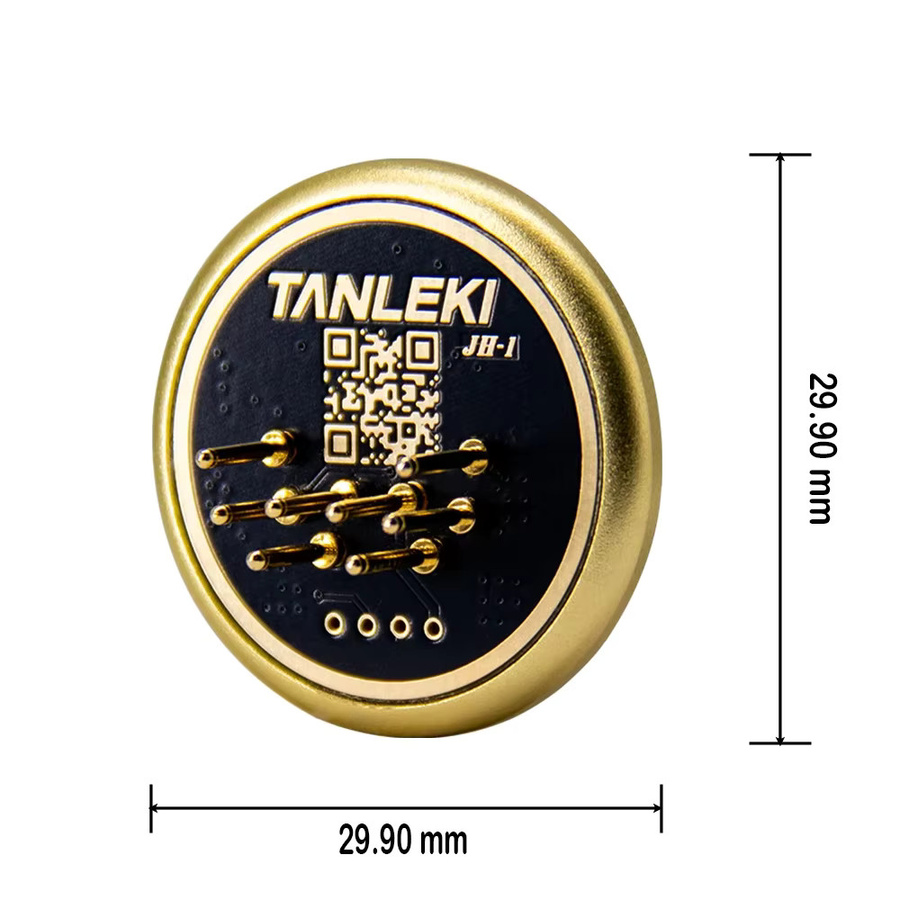 Tanleki Tiny Emulator für Fanatec Wheelbase aus eloxiertem Aluminium in Schwarz - Bild 2