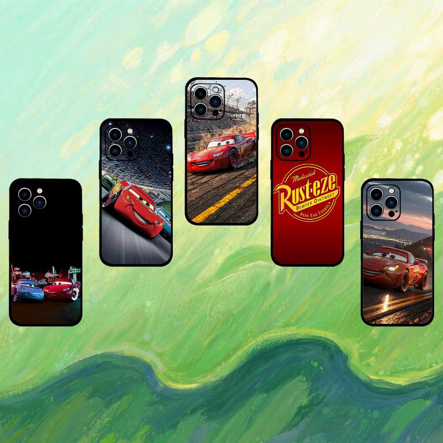 Mesuca Handyhülle Lightning McQueen für iPhone 11 bis iPhone 17 Pro Max in Multicolour - Bild 2