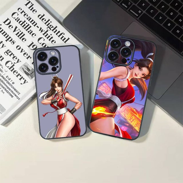 Mai Shiranui Handyhülle mit starker magnetischer Anziehung in Multicolour für iPhone 12 13 14 15 16 Pro Max mini Plus - Bild 1