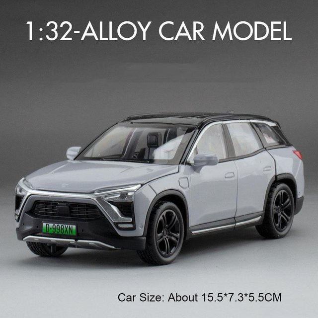 Linyi toy car One Nio Es8, Spielzeug Legierung Druckgussmodelle, 1:32, mit Licht und Sound, ab 14 Jahren - Bild 1