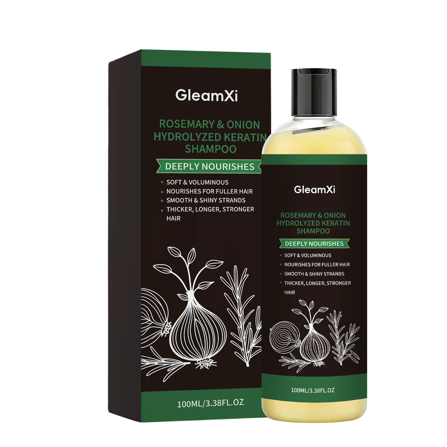 Gleamxi Rosmarin-Zwiebel-Shampoo, Unisex, gegen Schuppen - Bild 2