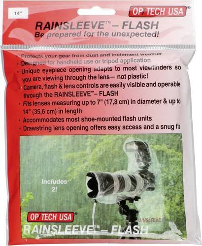 OP Tech Regenschutz in transparent - Bild 1