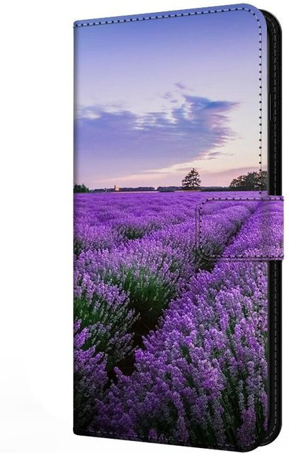Leder Klapphülle für Samsung Galaxy A55 A35 A25 A15 A05 A05S 5G M35 M55 M15 mit Kartenfächern und Magnetverschluss in Champagner - Bild 1