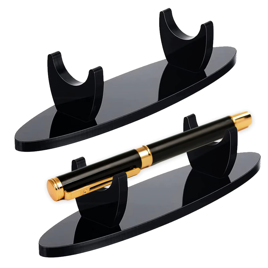 Kreativer Acryl-Stifthalter und Make-up-Pinselhalter aus Kunststoff in Transparent oder Schwarz - Bild 2