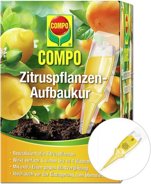 Compo Zitruspflanzen Aufbaukur Plant Tonic 30 ml Ampulle - Bild 2