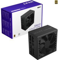 NZXT C1000 Gold Core PC-Netzteil, 1000W, 80 Plus Gold, Schwarz und Gold - Bild 1