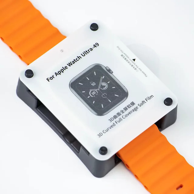 Geekthink Displayschutzfolie Hydrogel für Apple Watch, transparent - Bild 1
