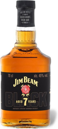 Jim Beam Black Bourbon Whiskey 7 Jahre 0,7 l