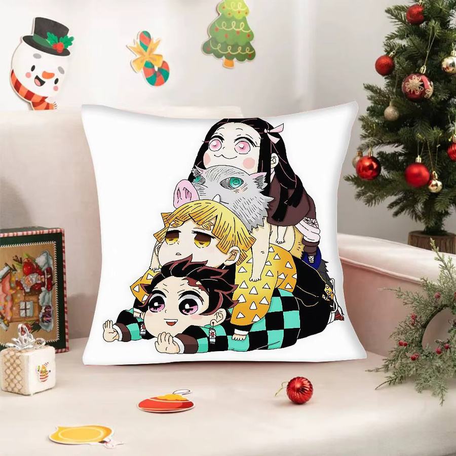 Dämonen Schlachter Anime Kissen für Sofa und Schlafzimmer 30 x 30 cm - Bild 4