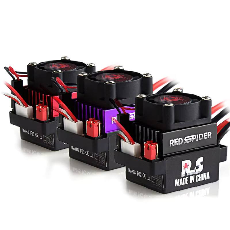 RS RC Hobby 320A ESC Bürstenmotor Drehzahlregler, mit 2A BEC, Hochspannung 6-12V - Bild 4