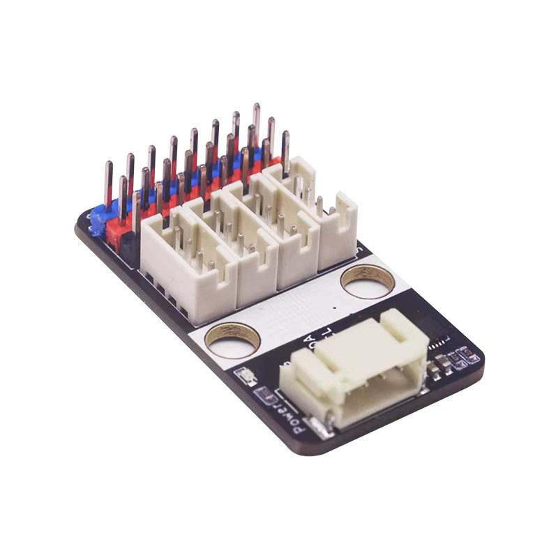 Emakefun Multifunktionale Erweiterungsplatine mit 8-Kanal ADC GPIO und 2-Kanal PWM Servo-Steuerung in Schwarz für Arduino, Microbit und Raspberry Pi - Bild 1