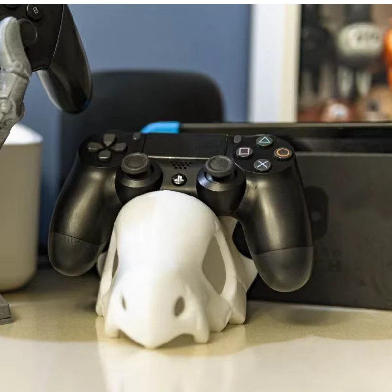 TAKARA TOMY Pokemon Cubone Game Controller Ständer in Weiß für Nintendo Switch Pro, PS5, Xbox Series und Xbox One sowie als Telefonhalter - Bild 3
