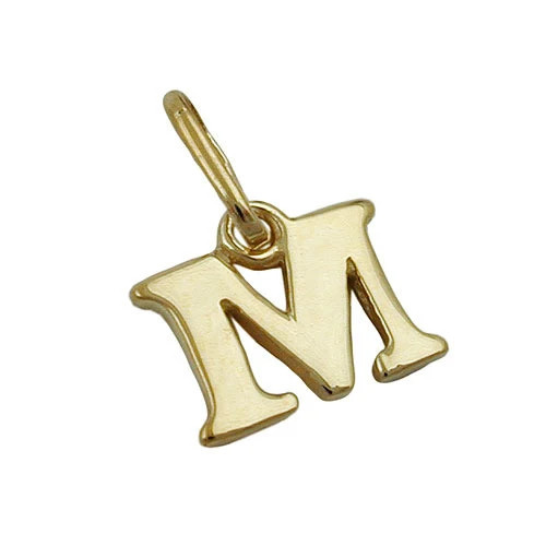 Colfem Anhänger Buchstabe M, Gold 375, Unisex - Bild 1
