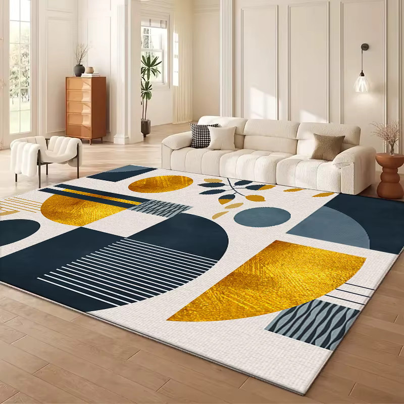 VIKAMA Moderner rutschfester Teppich in Mehrfarbig, rechteckig, ideal für Wohnzimmer und Schlafzimmer - Bild 2