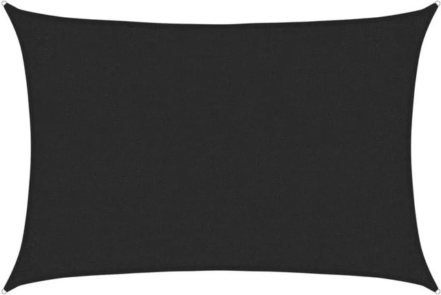 Furnicato Sonnensegel aus HDPE in Schwarz mit 90% UV-Schutz, B x B: 2 x 3 m - Bild 1