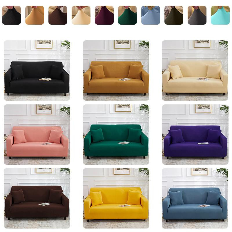 Atmungsaktiver und elastischer Sofa-Schutzbezug von Your Warm Home für 3-Sitzer, Polyester, Muster: Plain, Breite: 190-230 cm - Bild 2