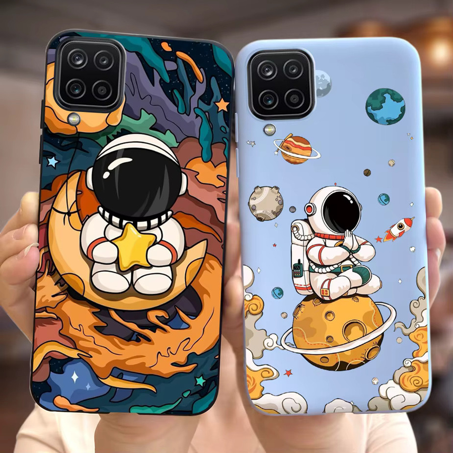 Samsung Galaxy A12 M12 F12 Handyhülle mit Candy-Design in Multicolour - Bild 2