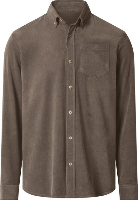 ESMARA Cord-Freizeithemd, Herren, Beige, XXL - Bild 1
