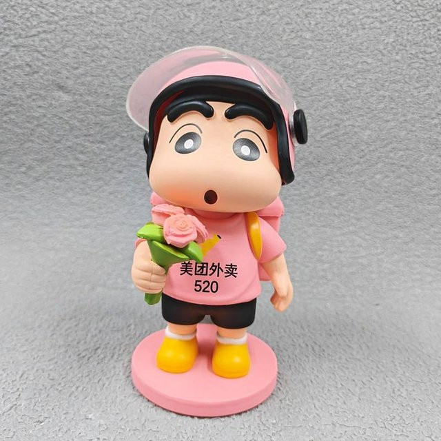 Bandai Xiao Xin Rosa Takeout-Blumenlieferung Actionfigur, Einzelfigur - Bild 1