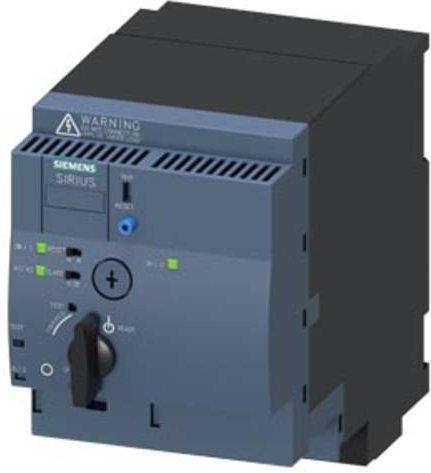 Siemens Wendestarter 3RA6250-0DB30 in Grau, Motorleistung 5.5kW bei 400V, Nennstrom 12A - Bild 1
