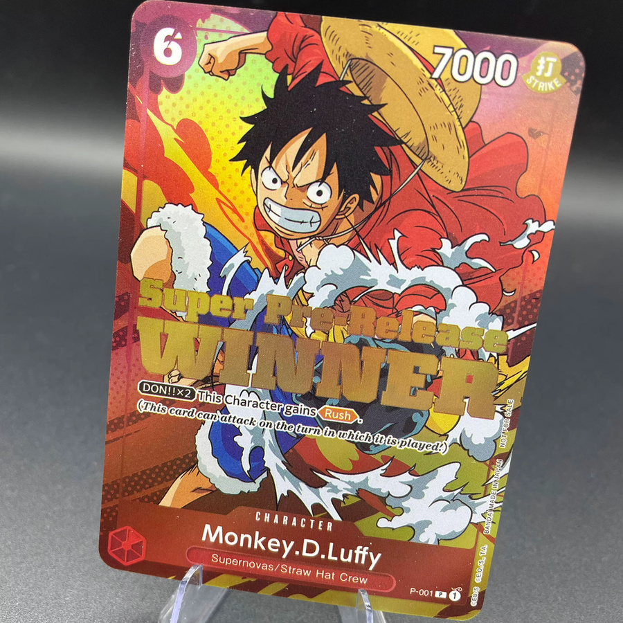 Bandai One Piece Affe D Luffy, Sammelkarte, Englisch, 1-teiliges Set - Bild 2