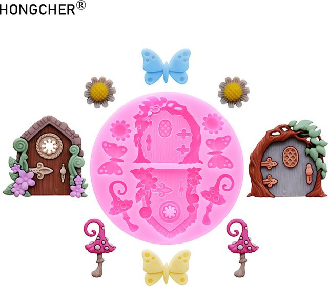 HONGCHER Silikonform für Schokoladen und Dessert-Dekoration in Tropfenform, Pink, Rund - Bild 1