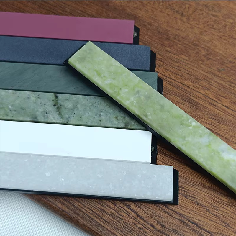 RSCHEF Natürlicher Schleifstein und Polierstein als Messerschärfer in Multicolour für Kochmesser - Bild 4