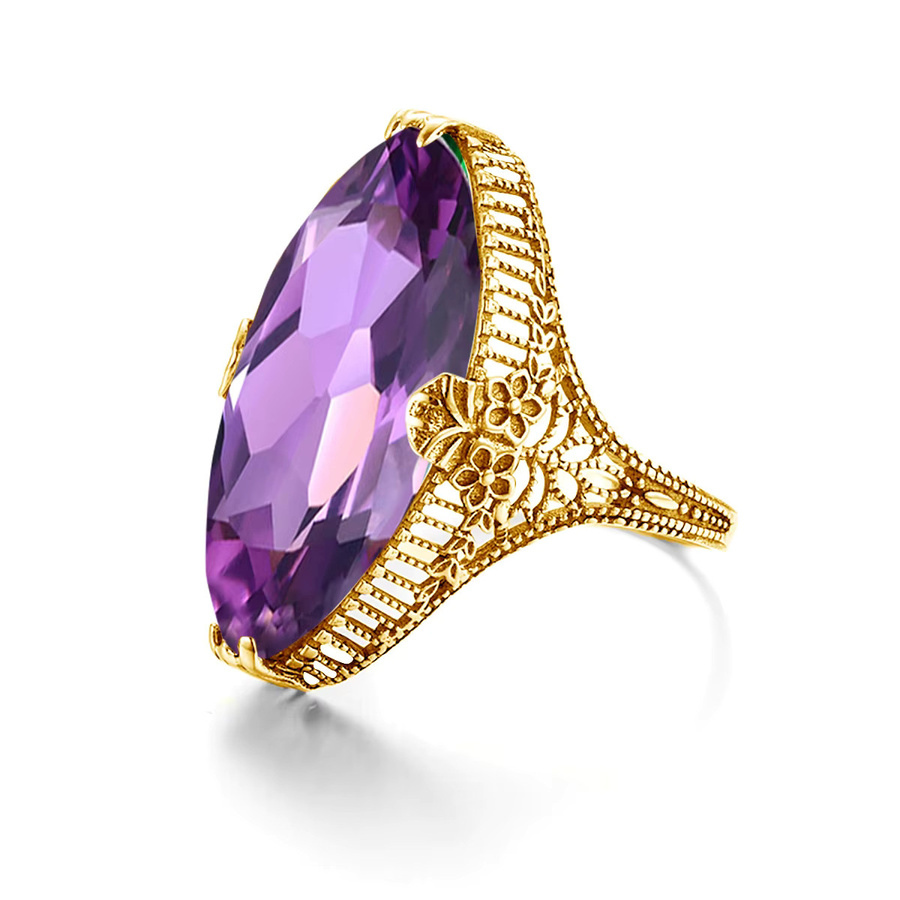 kayleejackson Ring 925 Silber, Amethyst, Damen - Bild 2