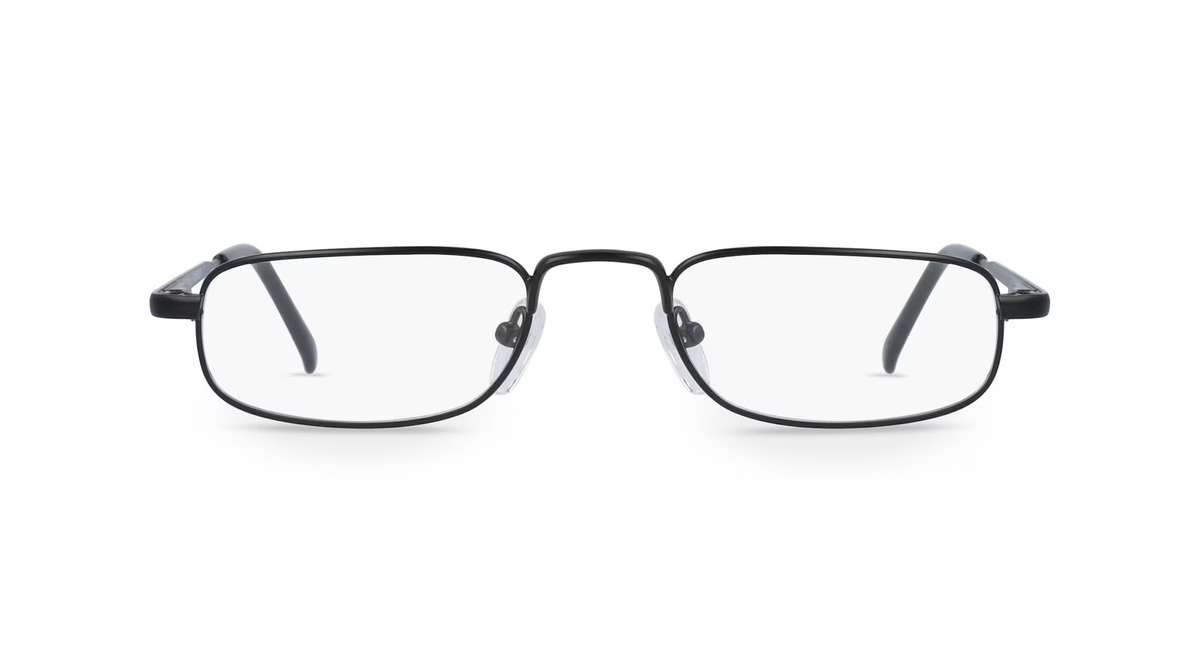 Fielmann MC 254 FLEX TR Korrektionsbrille, Vollrand, Metall, schwarz, Herren - Bild 1