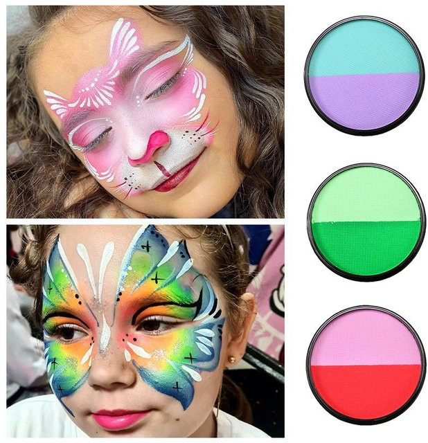 Cappuvini Körper-Make-up-Palette, Gesichtsmalerei-Set - Bild 1