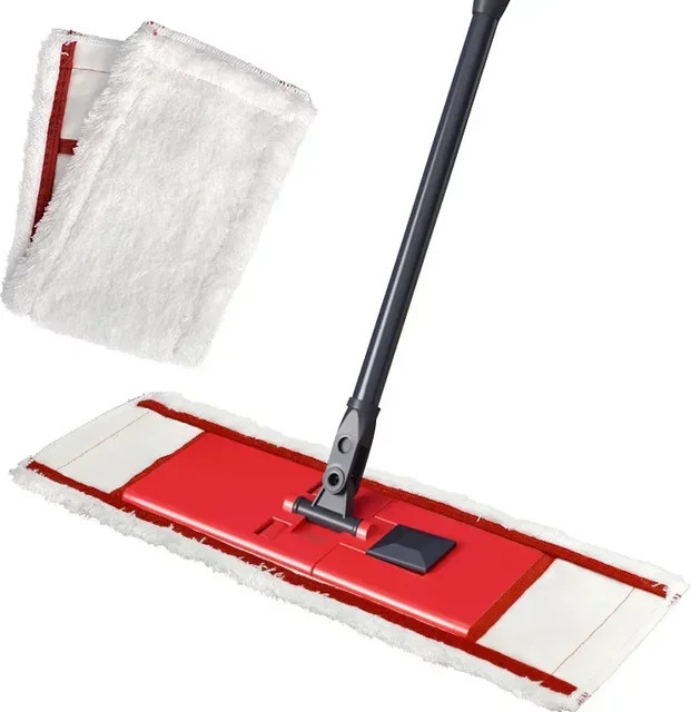 Vileda Ersatz-Bodenmopp-Pads aus Mikrofaser in Weiß, waschbare und wiederverwendbare Mopp-Nachfüllpads - Bild 1
