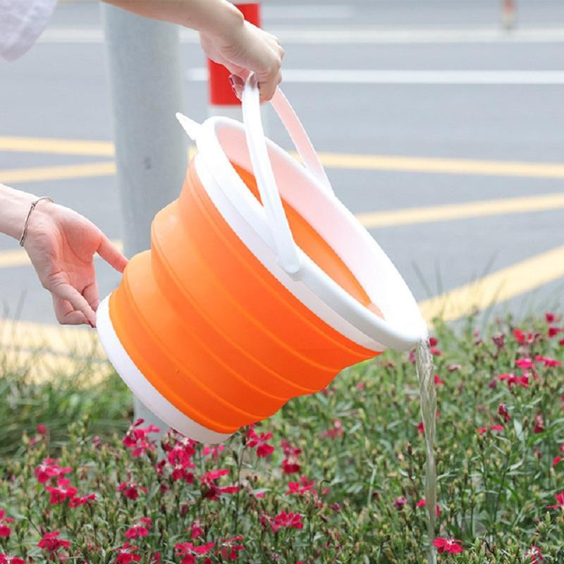 Faltbarer Eimer W132WW für Autowäsche, Haushaltsreinigung und Outdoor-Aktivitäten in den Größen 1,5L, 3L, 5L oder 10L - Bild 2