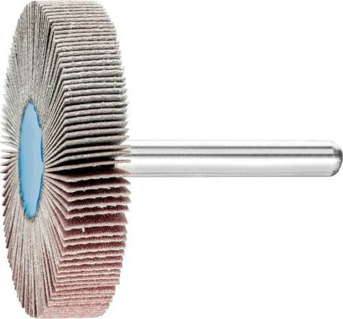 PFERD Korund Fächerschleifer A320 für Feinschliff und Finish, Durchmesser: 50 mm, Schaft-Ø: 6 mm, 10 Stück - Bild 1