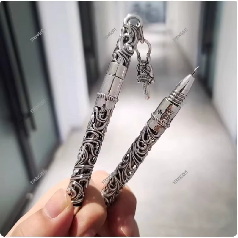Cross Kugelschreiber aus Metall mit Gravur in Silber - Bild 3