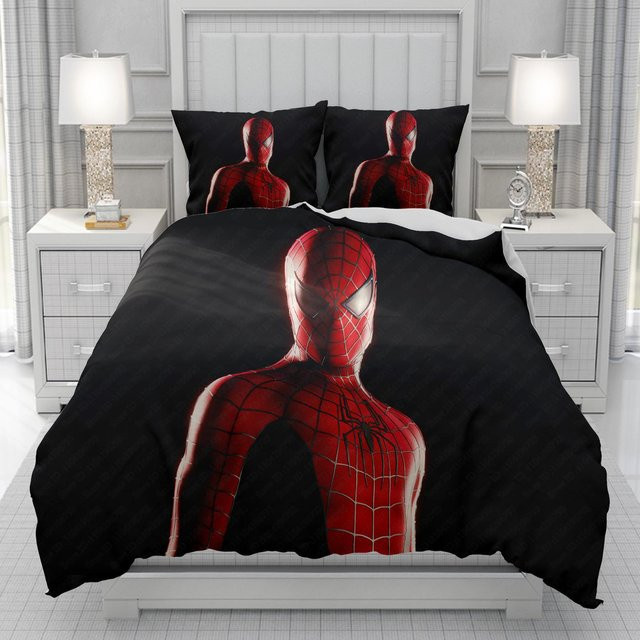 Softura Disney Spider-Man Bettwäsche-Set aus Mikrofaser-Polyester für Kinder und Erwachsene, B/H: 220 x 240 cm, 3-teilig - Bild 1