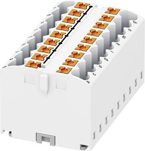 Phoenix Contact Verteilerblock 3273320 Zugfeder Weiß 8 Stück - Bild 1