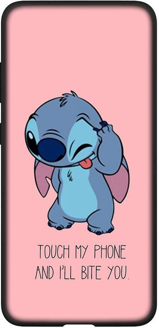 Süße Lilo Stitch Handyhülle für Samsung Galaxy S25 S24 S23 S22 S21 Ultra FE A06 A05 A16 A15 A37 A36 A35 A57 A56 A55 A54 A26 A25 5G in Blau - Bild 1